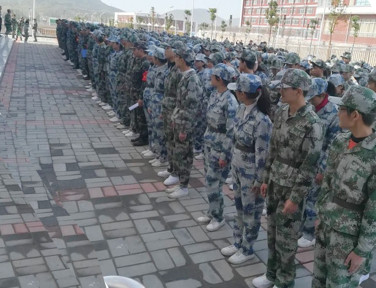 青春颯爽-實踐基地綻放英姿的學生們
